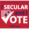 Secular Vote Placard