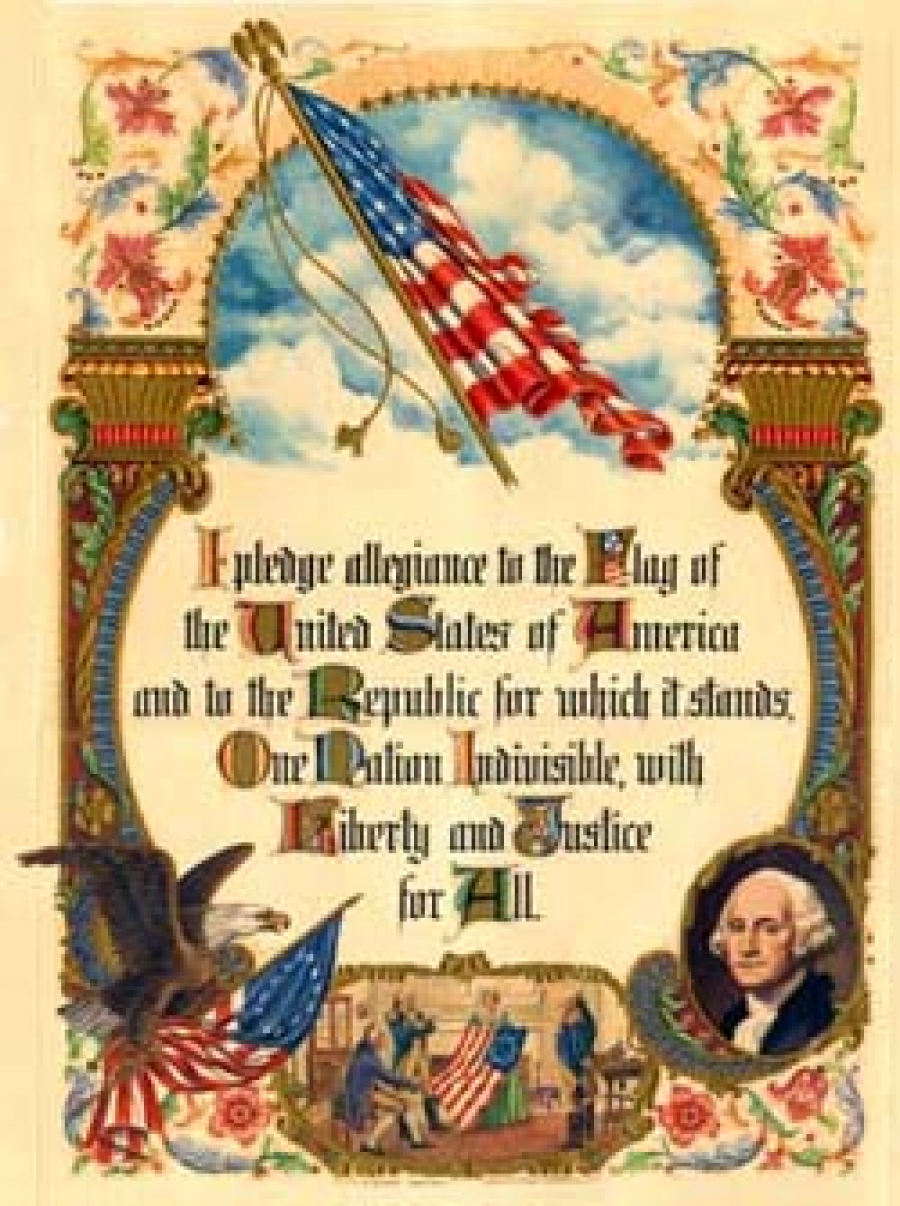 original pledge of allegiance