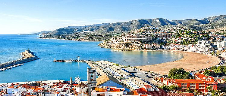 valencia spain panoramic view