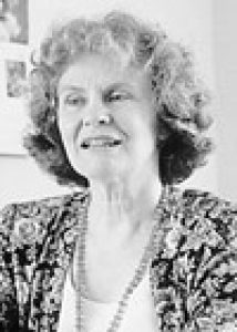 Black and white portrait of Anne Nicol Gaylor, the principal founder of the Freedom From Religion Foundation and president from 1978-2004