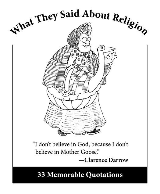 What They Said About Religion