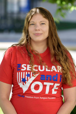 Secular and I Vote (red)