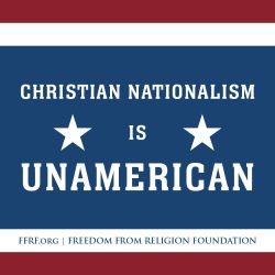 Christian Nationalism is UnAmerican Decal