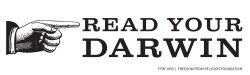 Read Your Darwin Bumper Sticker